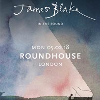 James Blake at The Roundhouse on Monday 5th February 2018