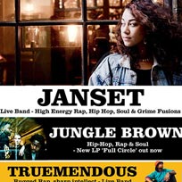 Janset + Jungle Brown at Hootananny on Saturday 31st March 2018