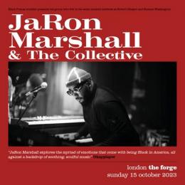 JaRon Marshall & The Collective. at Barbican on Sunday 15th October 2023