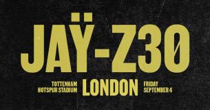 Jay Z at Tottenham Hotspur Stadium on Friday 4th September 2026