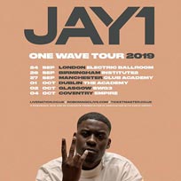 JAY1 at Electric Ballroom on Tuesday 24th September 2019