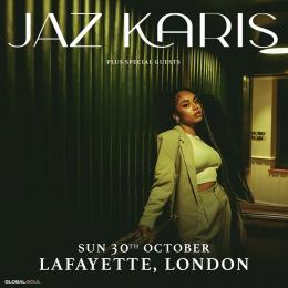 Jaz Karis at Lafayette on Sunday 30th October 2022