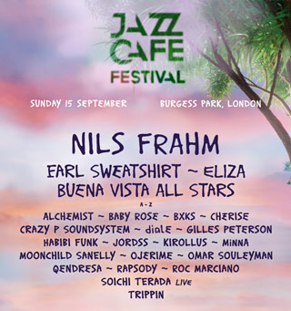 Jazz Cafe Festival at Burgess Park on Sunday 15th September 2024