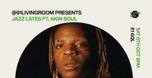 Jazz Lates: Akin Soul at Ninety One (formerly Vibe Bar) on Saturday 8th October 2022