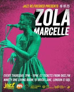 Jazz RE:Freshed at Ninety One (formerly Vibe Bar) on Thursday 16th October 2025