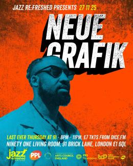 Jazz RE:Freshed at Ninety One (formerly Vibe Bar) on Thursday 27th November 2025