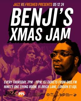 Jazz RE:Freshed at Ninety One (formerly Vibe Bar) on Thursday 5th December 2024