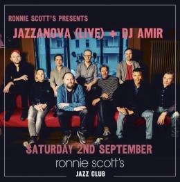 Jazzanova at Ronnie Scotts on Saturday 2nd September 2023