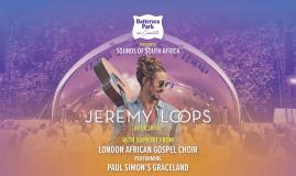 Jeremy Loops at Battersea Park on Friday 28th August 2026