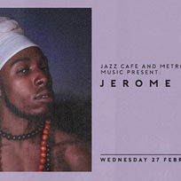 Jerome Thomas at Jazz Cafe on Wednesday 27th February 2019