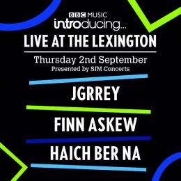 JGRREY at The Lexington on Thursday 2nd September 2021