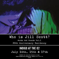 Jill Scott at Indigo2 on Friday 17th July 2020