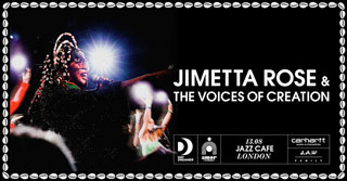 Jimetta Rose & The Voices of Creation at The Forum on Sunday 13th August 2023