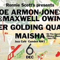 Joe Armon-Jones & Maxwell Owin at Jazz Cafe on Wednesday 6th December 2017