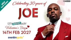 Joe at Hammersmith Apollo on Sunday 14th February 2027
