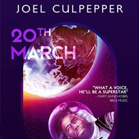 Joel Culpepper at EartH on Wednesday 20th March 2019