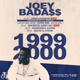 Joey Badass at Islington Assembly Hall on Wednesday 14th December 2022