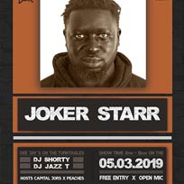 Joker Starr at Chip Shop BXTN on Tuesday 5th March 2019