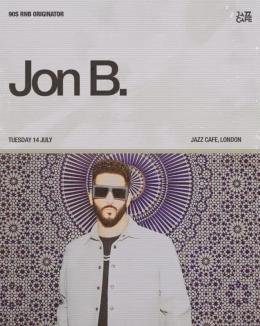 Jon B at Hammersmith Apollo on Tuesday 14th July 2026