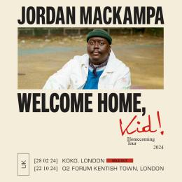 Jordan Mackampa at The Forum on Sunday 27th October 2024