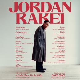 Jordan Rakei at Alexandra Palace on Saturday 24th April 2027