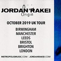 Jordan Rakei at The Roundhouse on Friday 18th October 2019