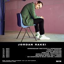 Jordan Rakei at Shepherd's Bush Empire on Friday 20th October 2017