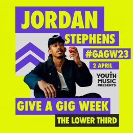 Jordan Stephens at The Lower Third on Sunday 2nd April 2023