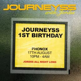 Journeyss with Jordss at Phonox on Saturday 17th August 2024