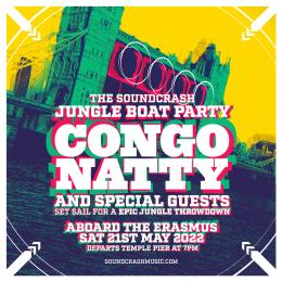 Jungle Boat Party at The Dutch Master on Saturday 21st May 2022