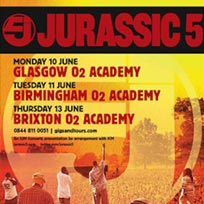 Jurassic 5 at Brixton Academy on Thursday 13th June 2013