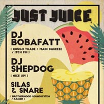 Just Juice at Queen of Hoxton on Saturday 18th June 2016