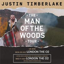 Justin Timberlake at The o2 on Wednesday 11th July 2018