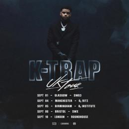 K-Trap at Wembley Arena on Tuesday 10th September 2024