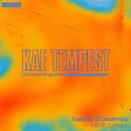 Kae Tempest at HERE at Outernet on Tuesday 13th December 2022