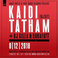 Kaidi Tatham at Ghost Notes on Saturday 8th December 2018