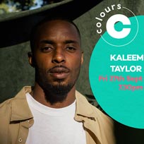 Kaleem Taylor at Colours Hoxton on Friday 27th September 2019