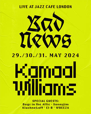 Kamaal Williams & Friends at Crystal Palace Bowl on Thursday 30th May 2024