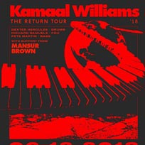Kamaal Williams at Electric Brixton on Thursday 6th December 2018