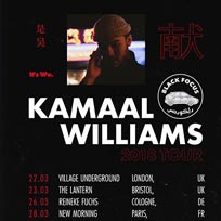 Kamaal Williams at Village Underground on Thursday 22nd March 2018