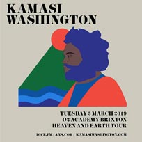 Kamasi Washington at Brixton Academy on Tuesday 5th March 2019