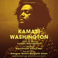 Kamasi Washington at The Roundhouse on Wednesday 2nd May 2018