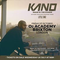 Kano at Brixton Academy on Friday 7th October 2016