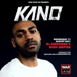 Kano at Shepherd's Bush Empire on Wednesday 11th August 2021