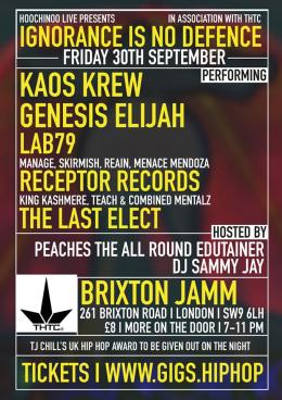 KAOS KREW at Brixton Jamm on Friday 30th September 2022