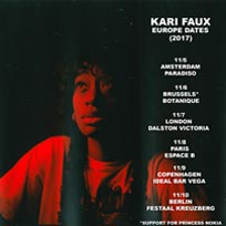 Kari Faux at The Victoria on Tuesday 7th November 2017