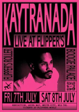 Kaytranada at Flipper&#039;s Roller Boogie Palace on Friday 7th July 2023