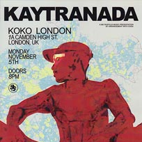 Kaytranada at KOKO on Monday 5th November 2018