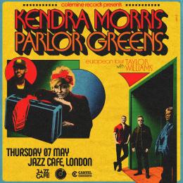 Kendra Morris + Parlor Greens at Jazz Cafe on Thursday 7th May 2026