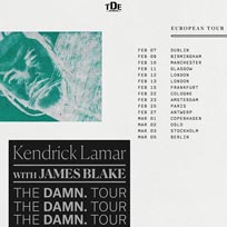 Kendrick Lamar at The o2 on Tuesday 13th February 2018